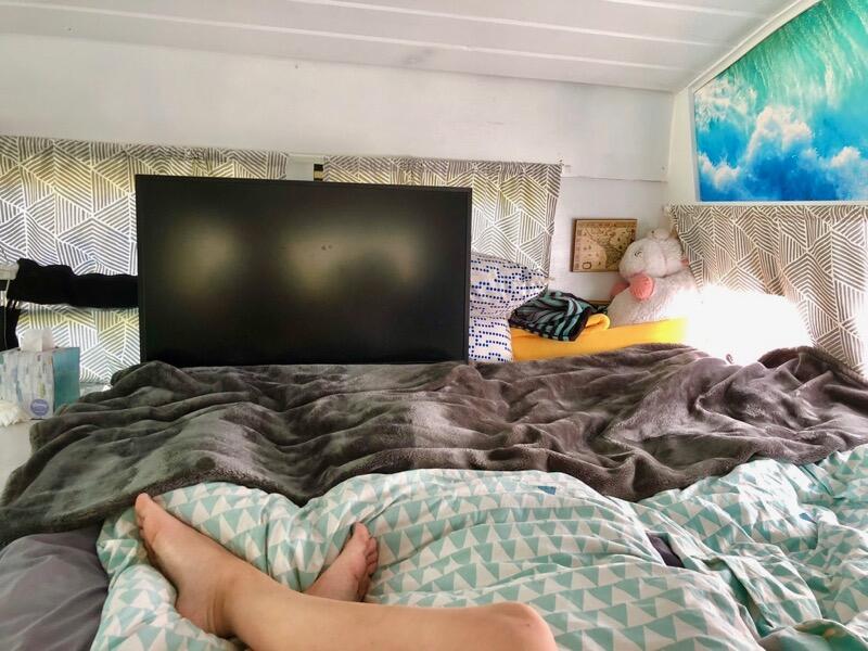 TV in Bed
