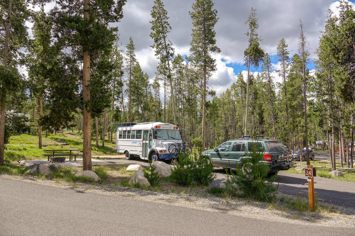 Sockeye Campground, Redfish lakgroundse, Idaho, best camp