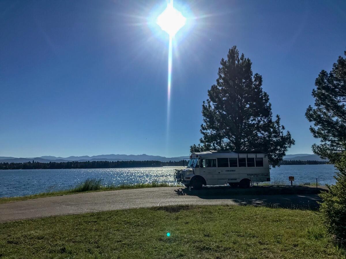 cascade lake, best campgrounds, idaho, waterfront campsites
