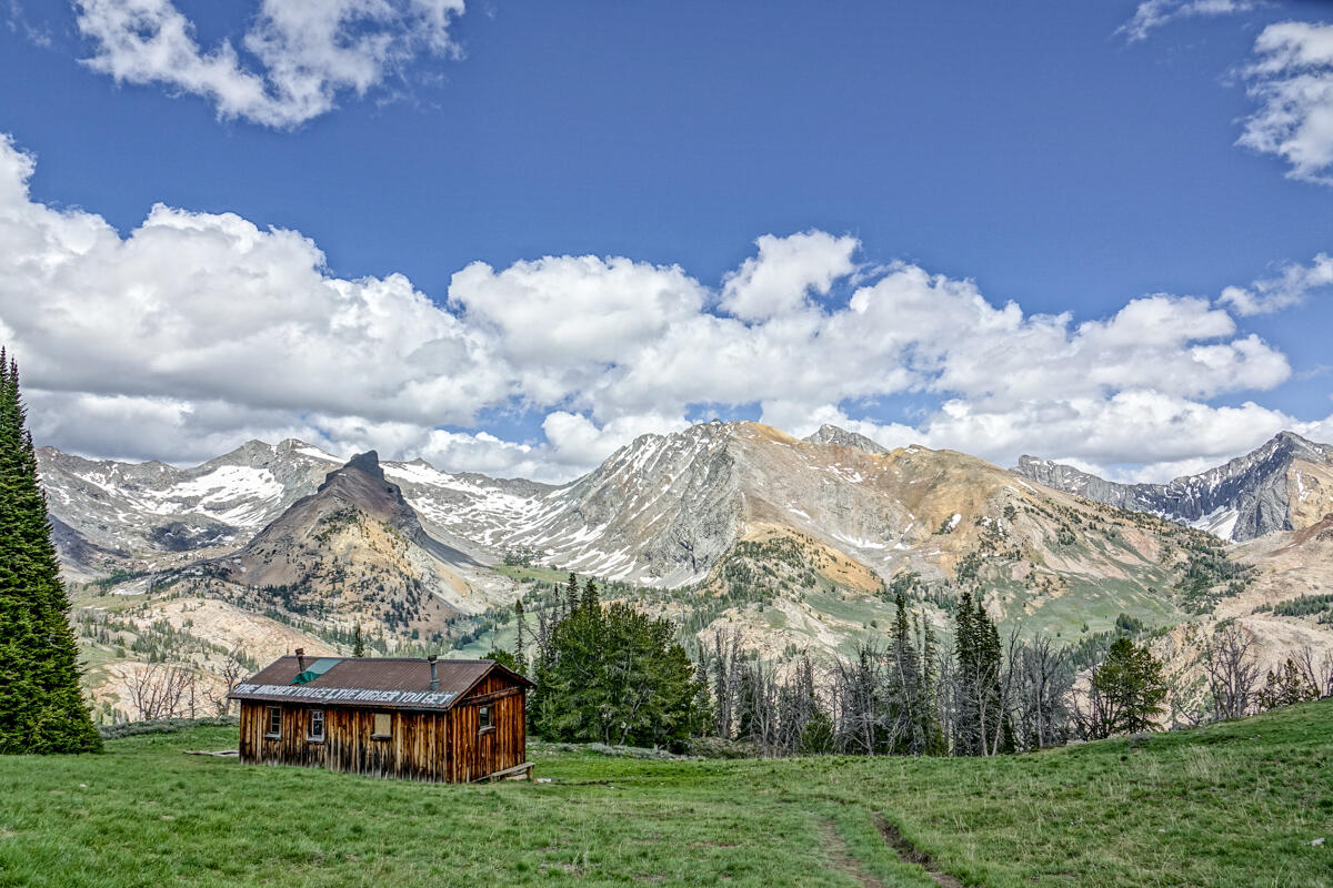 pioneer cabin, mountains, sun valley, idaho, awesome hikes