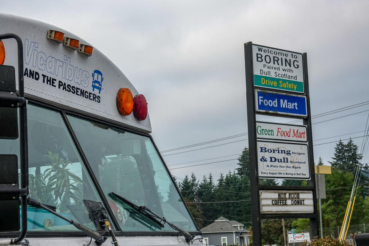 The Boring, Oregon Sign