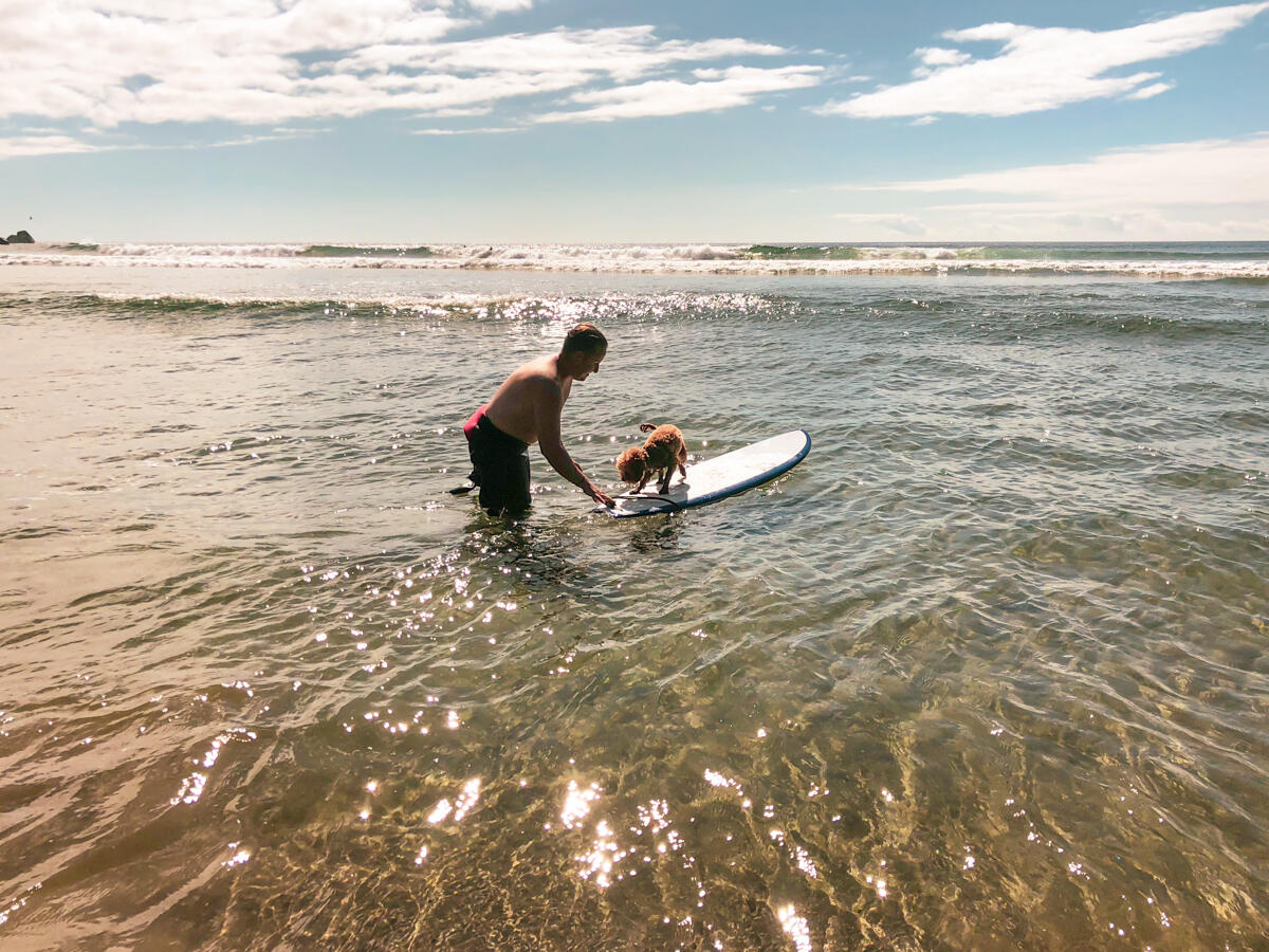 Surfing at Shortys